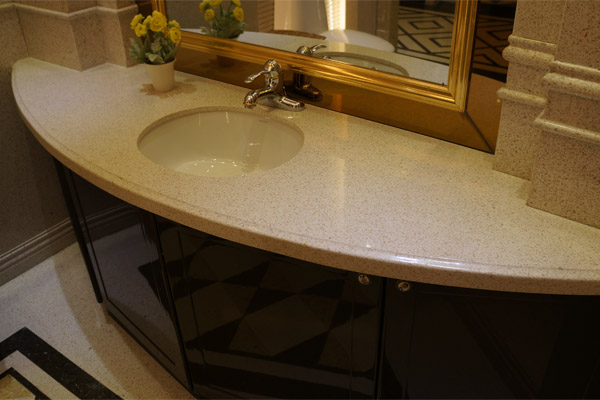 Marble slab for bathroom vanity top