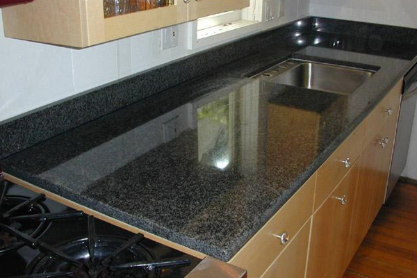 Granite kitchen counter top