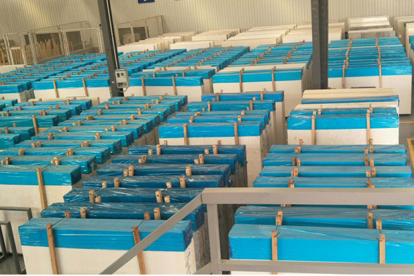 Huge factory for artificial marble