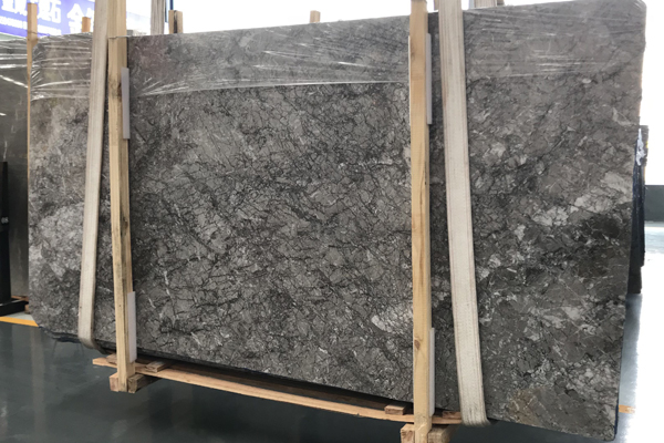 imported grey marble slab 