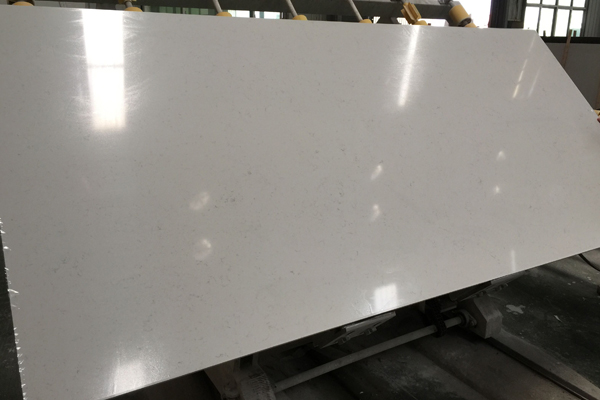 engineered marble vein quartz counters