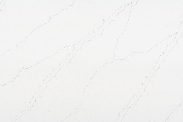 white calacatta marble quartz slab 