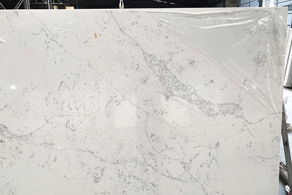 marble vein quartz slab price 