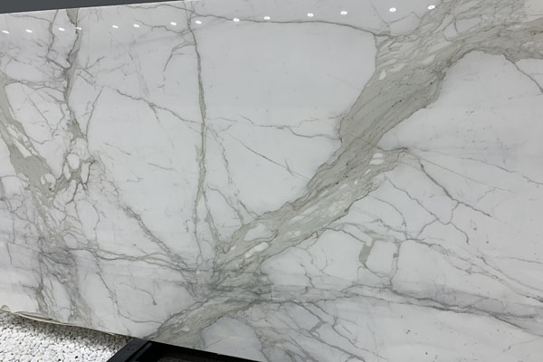 calacatta white marble luxurious stone 