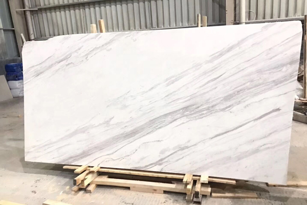 super white marble slab 