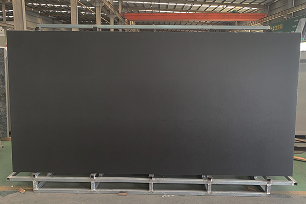 pure black sintered stone slab pure black sintered stone slab