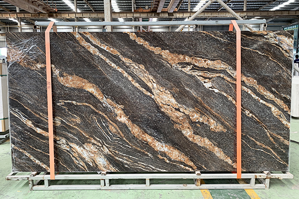 granite type sintered stone slab 