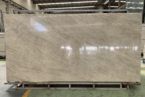 polished slab sintered stone luxury color 