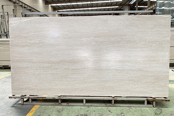 beige travertine sintered stone