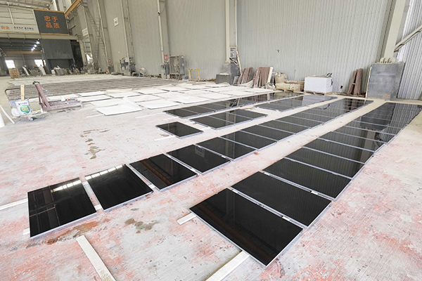 absolute black granite tiles