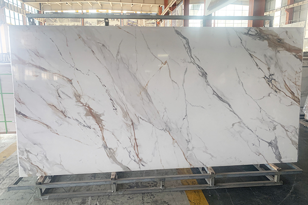 calacatta sintered stone slab