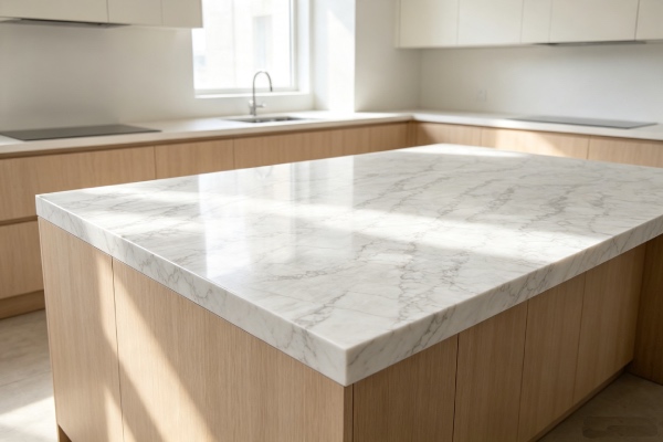 kitchen island countertop quartz choice