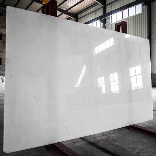 Crystal white marble