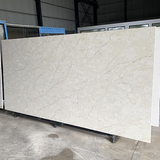 Losa de cuarzo superjumbo para salpicadero