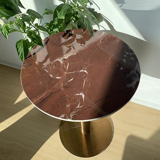 Mesa de centro pequeña para exteriores